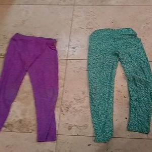 2 pairs of Lula roe leggings kids